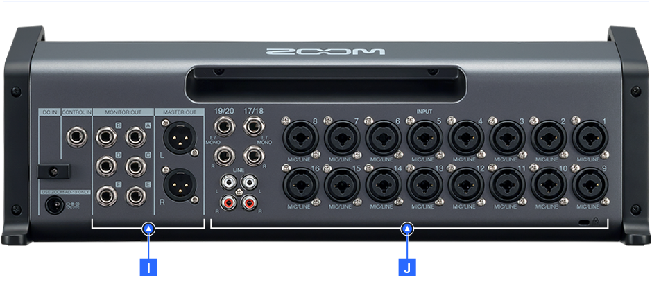 L-20R is a rack-mountable digital mixer for musicians and sound engineers