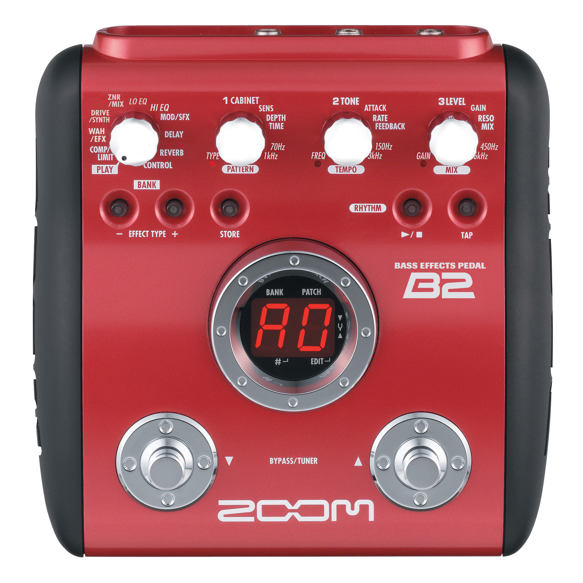 B2 Bass Effects Pedal | Zoom