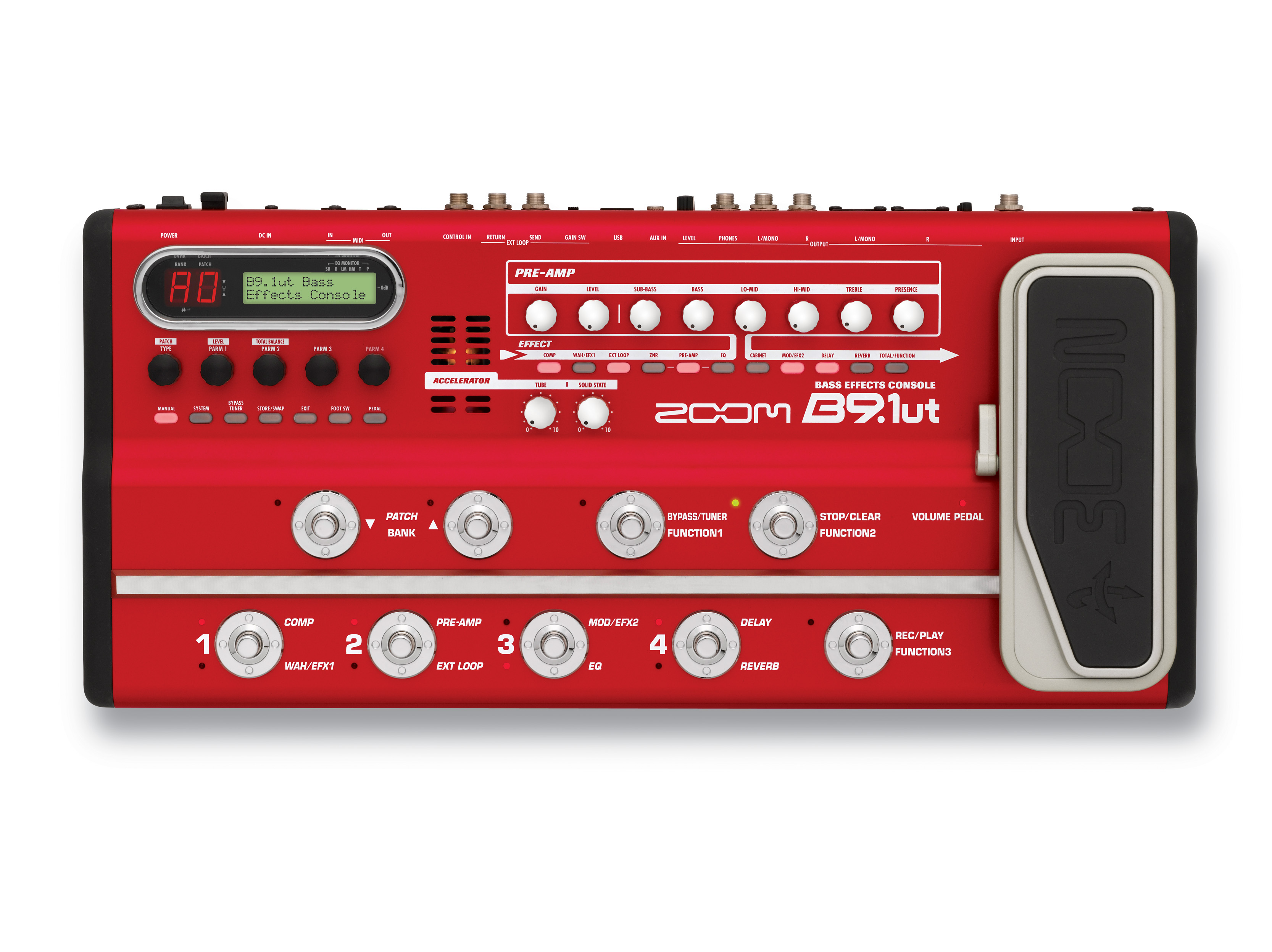 ZOOM B9.1UT ベースマルチエフェクター