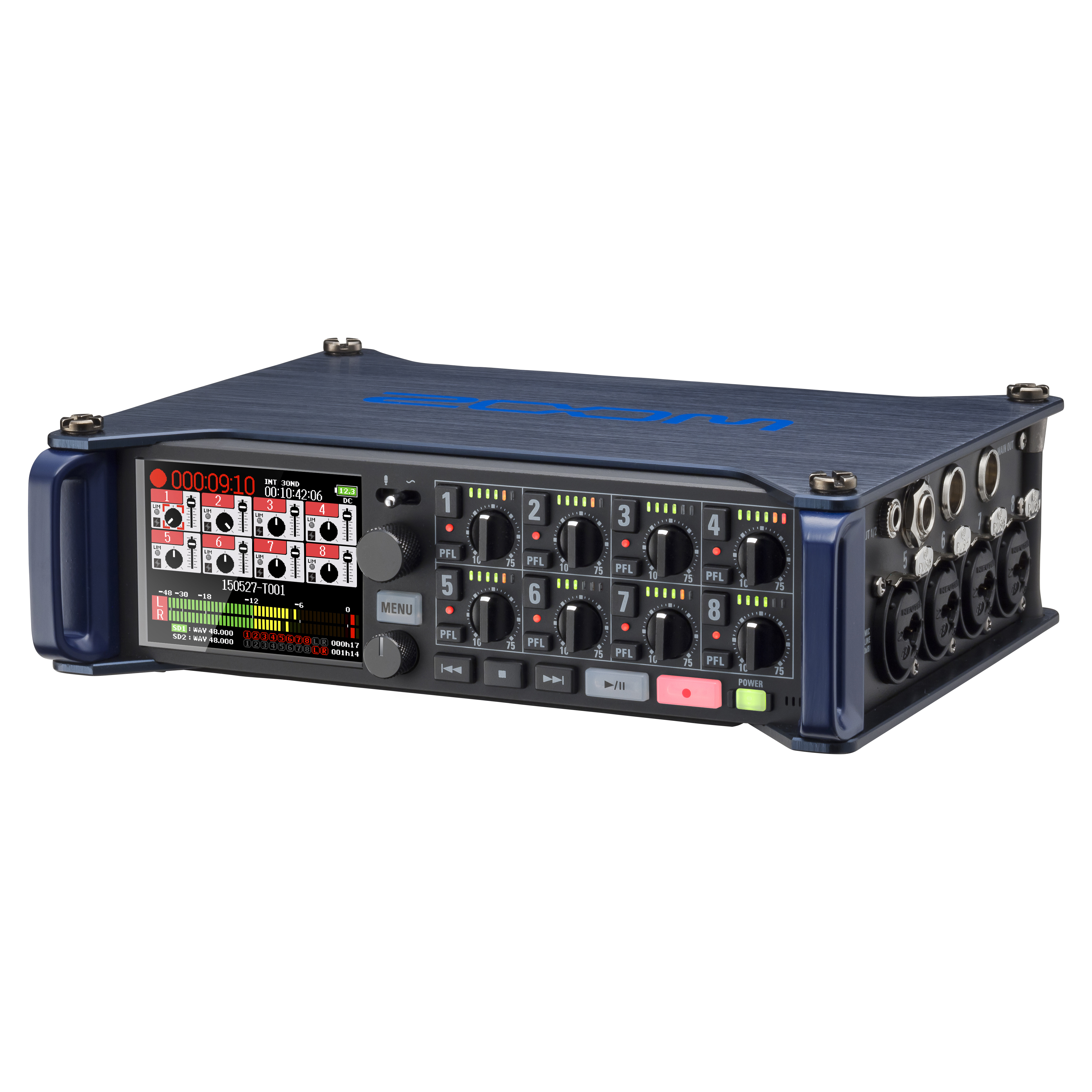 F8 MultiTrack Field Recorder | Zoom