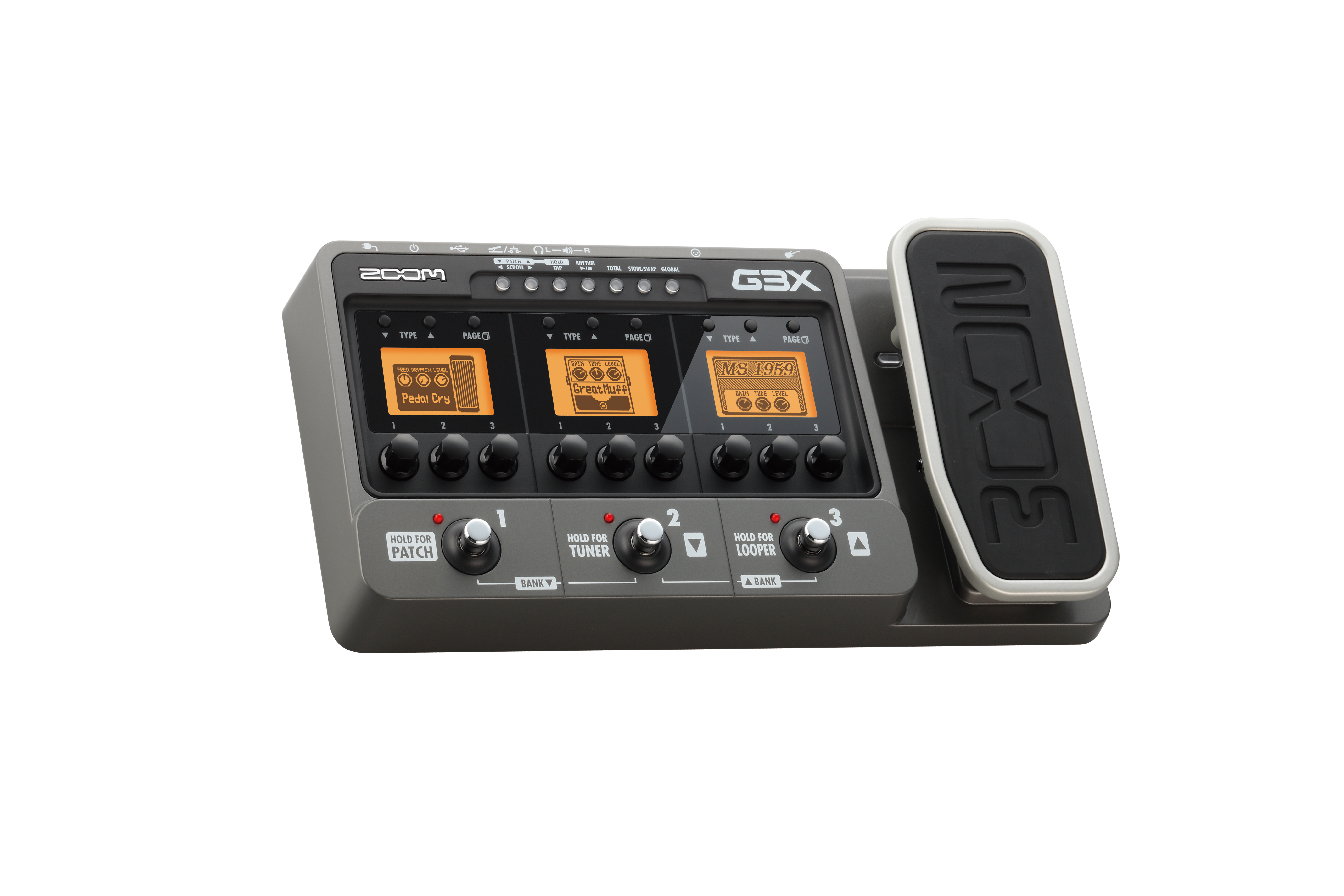 G3X Guitar Effects & Amp Simulator with Expression Pedal | Zoom