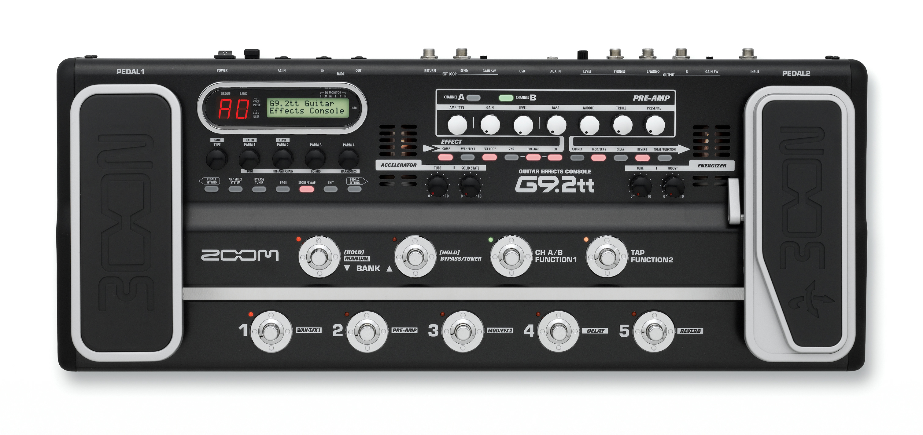 ZOOM Guitar Effects Console G9.2tt