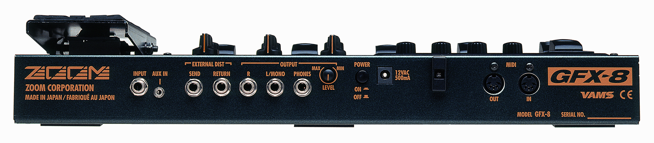 GFX-8 Guitar Effects Processor | Zoom