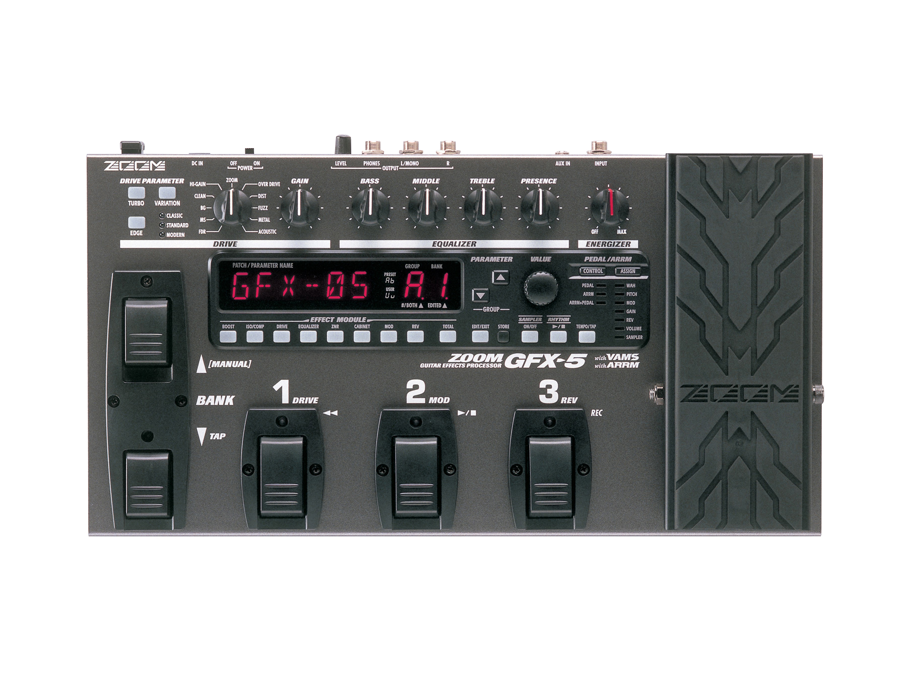 GFX-5 Guitar Effects Processor | Zoom