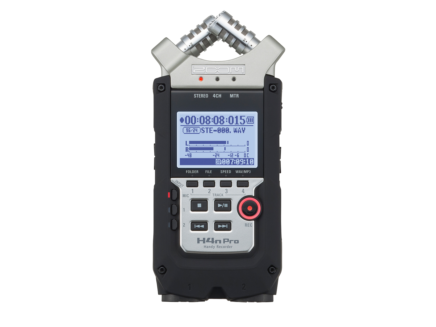 Zoom H4n PRO Black Portable Field Recorder