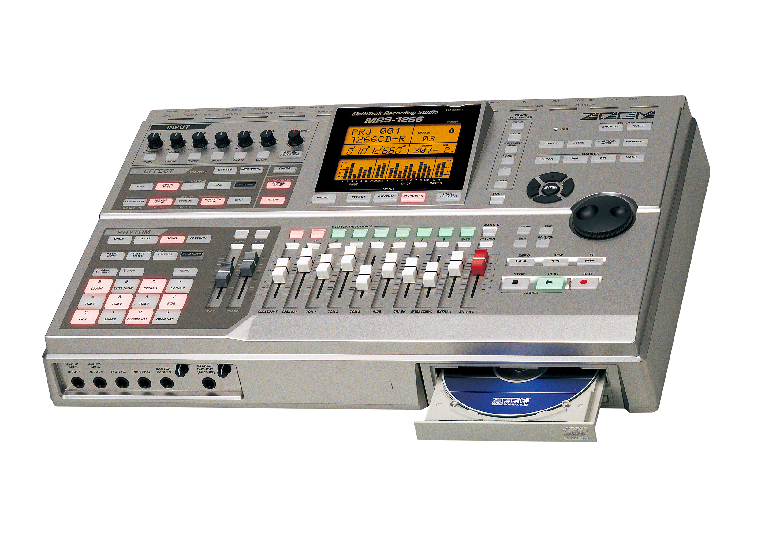 MRS-1266 MultiTrak Recording Studio | Zoom