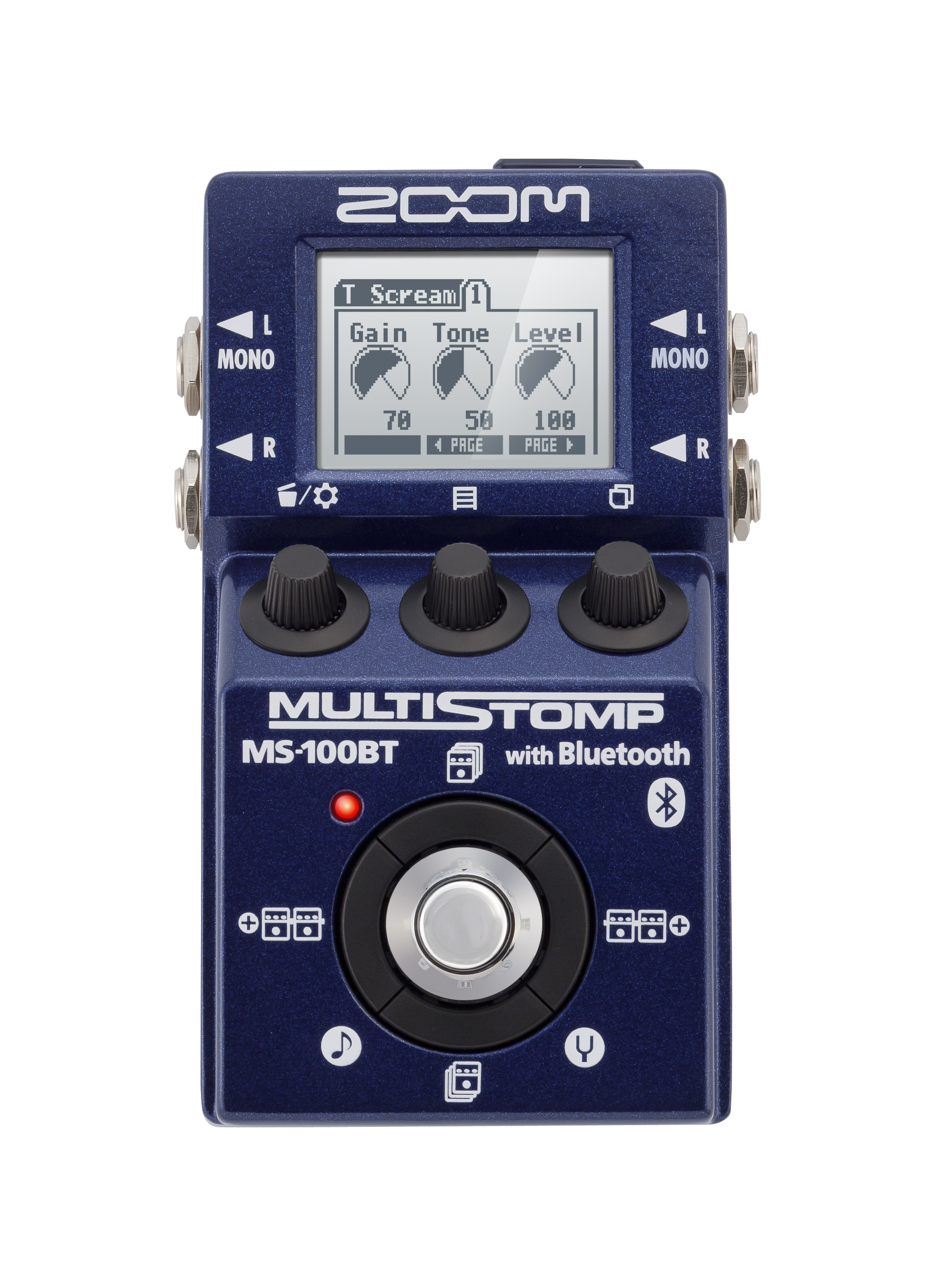 ZOOM MULTI STOMP MS-100BT