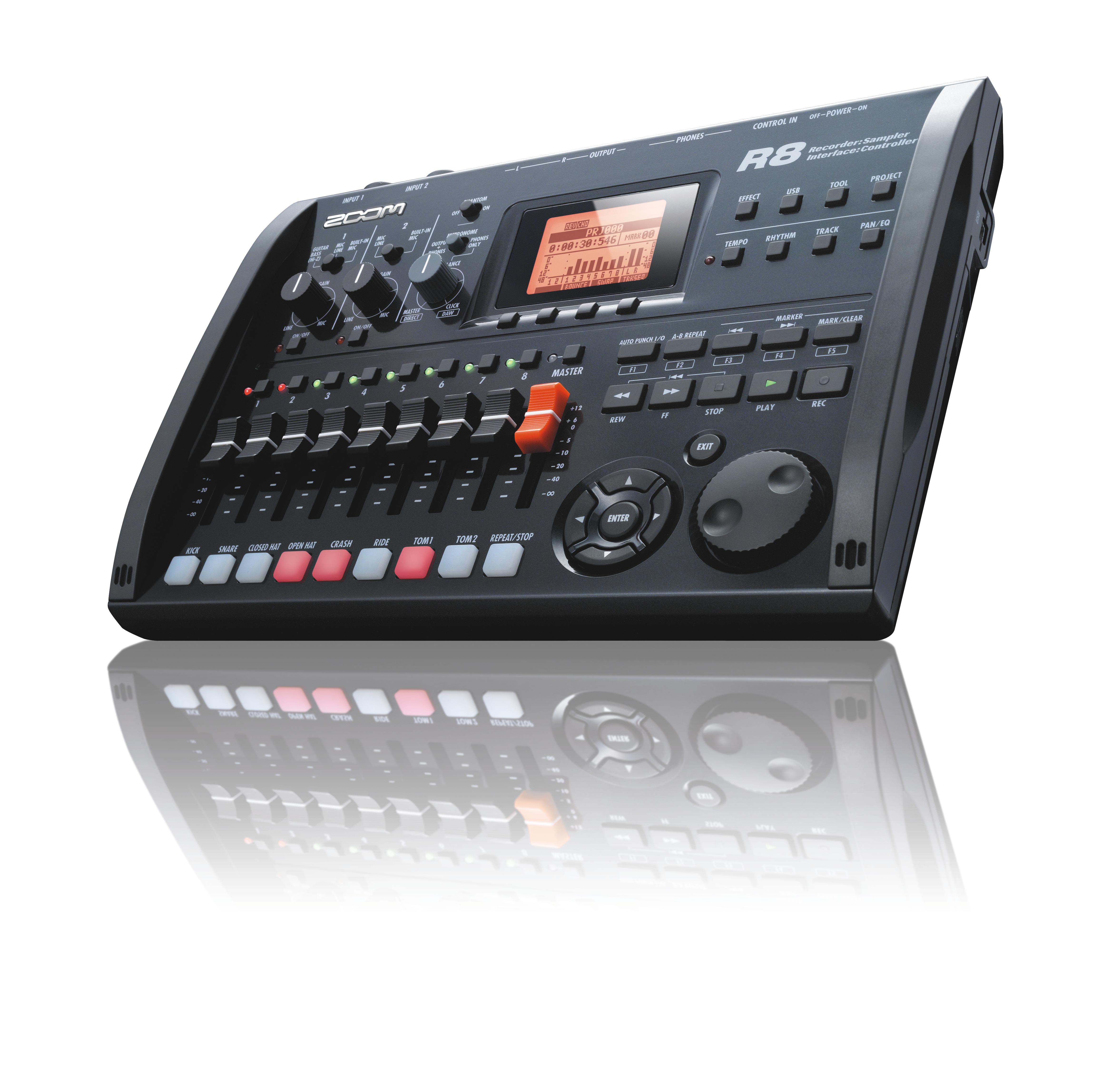 R8 Recorder : Interface : Controller : Sampler | Zoom