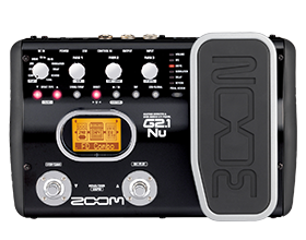 G2.1Nu Guitar Effects & USB Audio I/F Pedal | Zoom