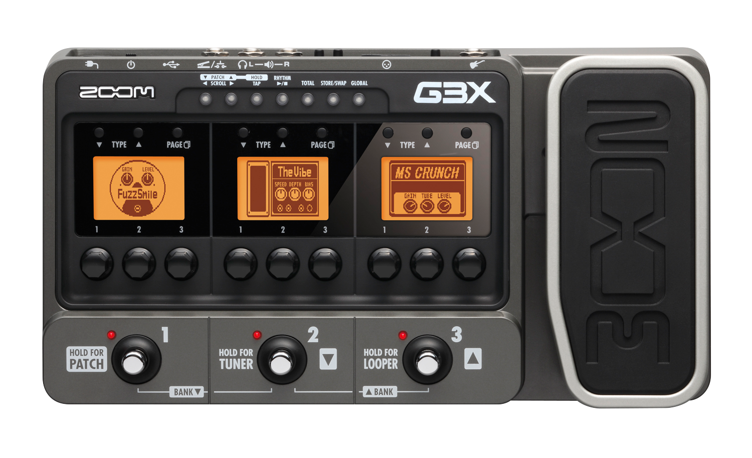 G3X Guitar Effects & Amp Simulator with Expression Pedal | Zoom