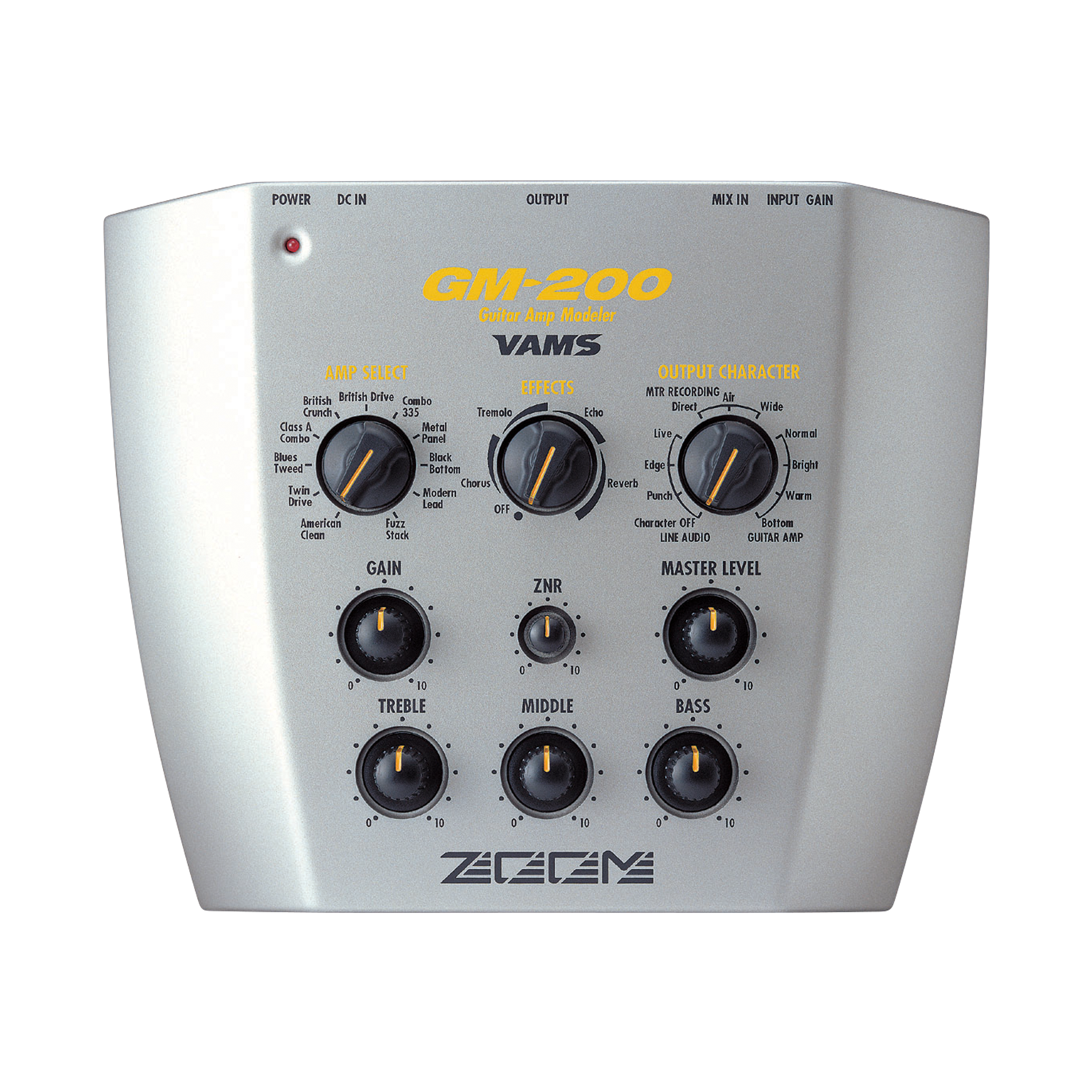 F114 ZOOM ギターアンプ モデラー ギター アンプ 型番GM-200 GM-200 Guitar Amp Modeler | Zoom