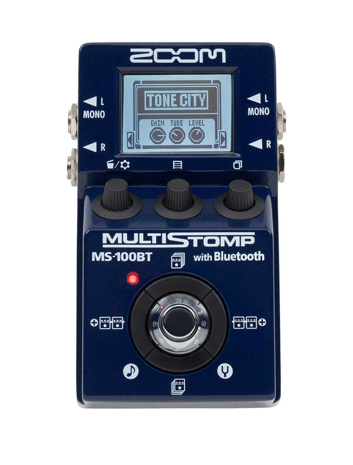 MS-100BT MultiStomp Guitar Pedal with Bluetooth | Zoom