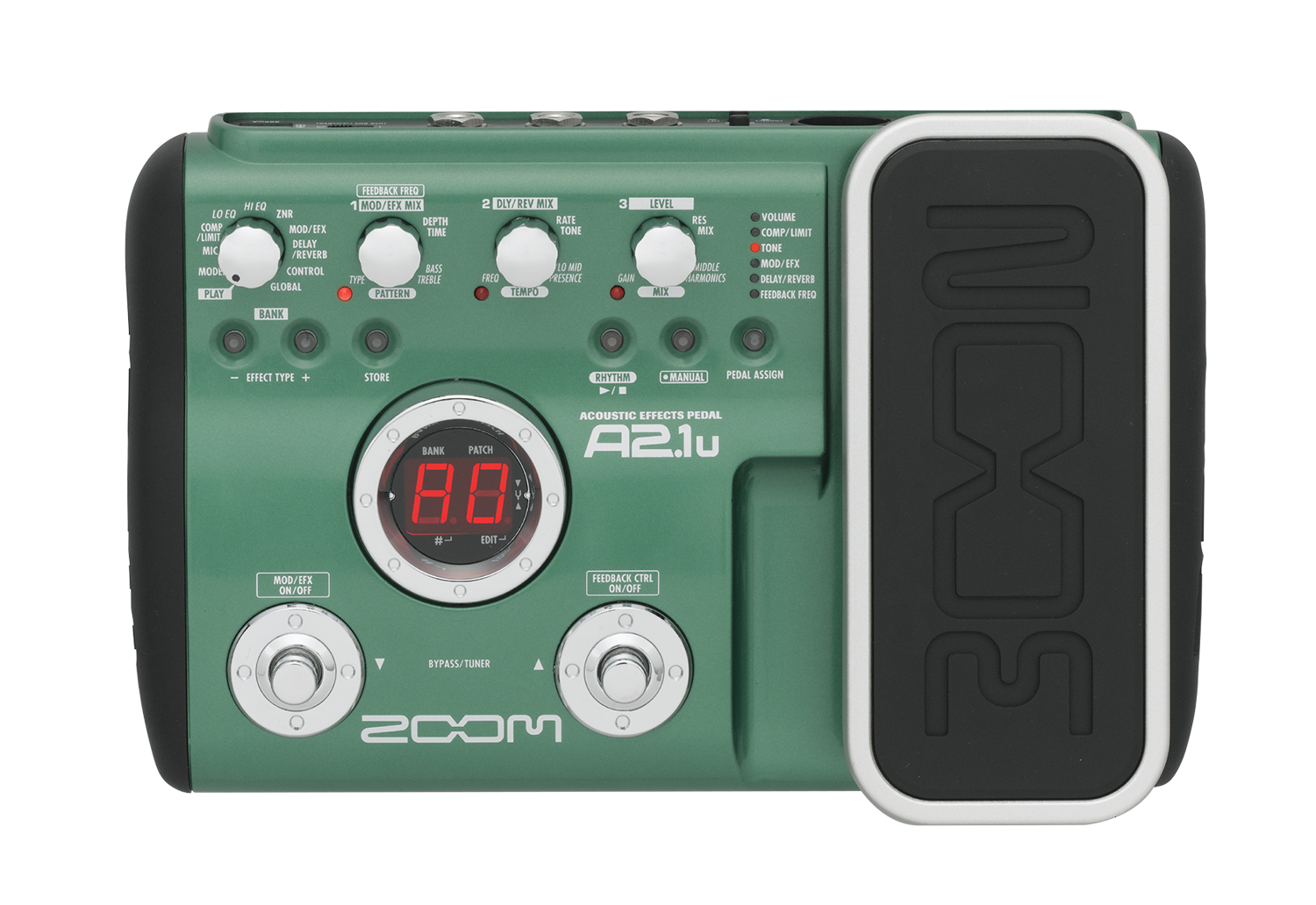 A2.1u Acoustic Effects Pedal | Zoom