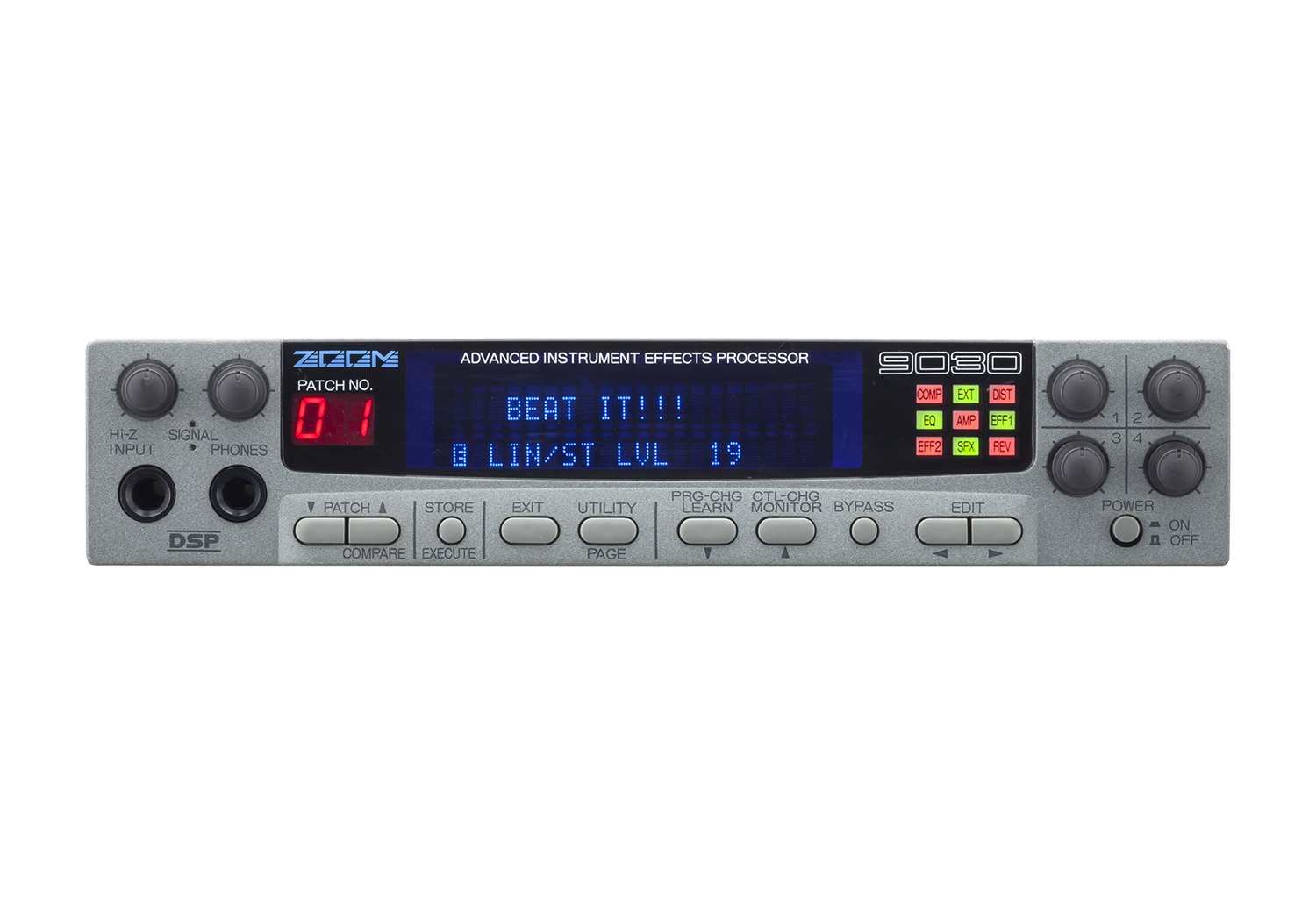 ZOOM 9030 マルチエフェクター ZOOM 9030 ADVANCED INSTRUMENT EFFECTS PROCESSOR | Zoom