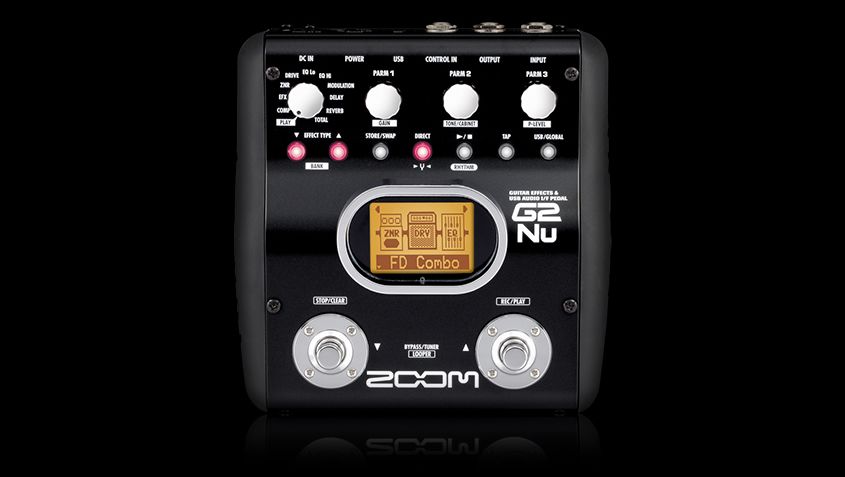 G2Nu Guitar Effects & USB Audio I/F Pedal | Zoom