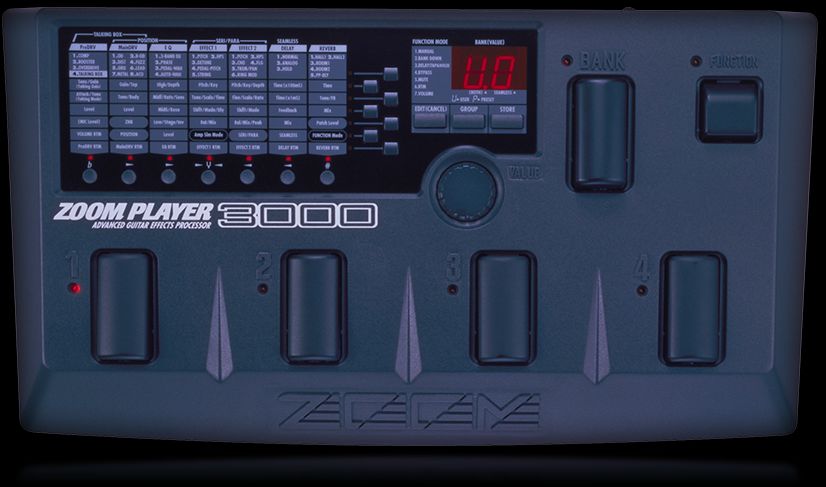 Zoom 3000 Advanced Guitar Effects Processor