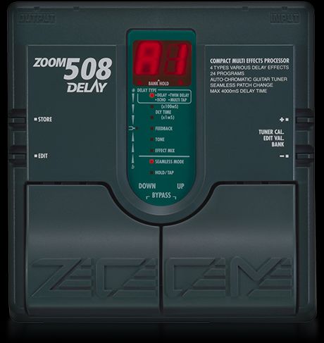ZOOM 508 Guitar Compact Multi-Series | Zoom ZOOM 508 Guitar Compact Multi-Series | Zoom
