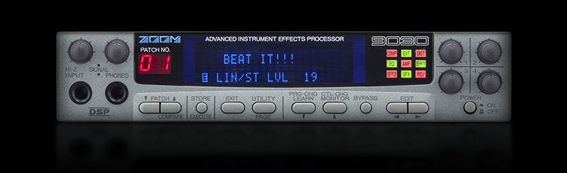 ZOOM 9030 ADVANCED INSTRUMENT EFFECTS PROCESSOR | Zoom