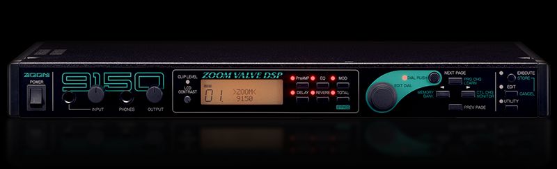 真空管プリアンプ/マルチ ZOOM VALVE DSP 9150+フットスイッチ