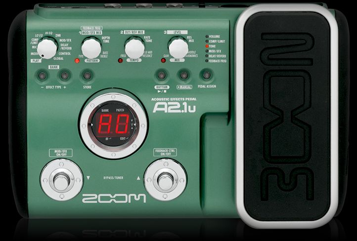 Amazon | ZOOM アコースティックエフェクツペダル A2.1u | アコースティックギターエフェクター | 楽器・音響機器