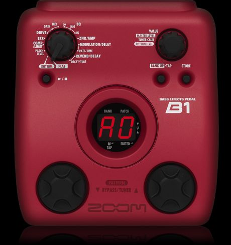 Zoom cheap bass pedal