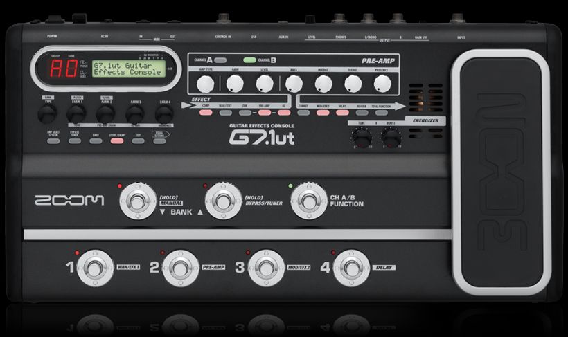 G7.1ut Guitar Effects Console | Zoom