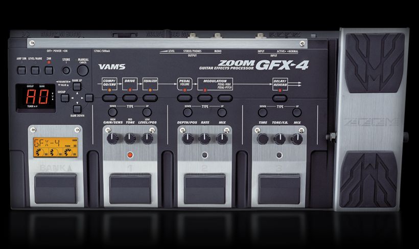 GFX-4 Guitar Effects Processor | Zoom