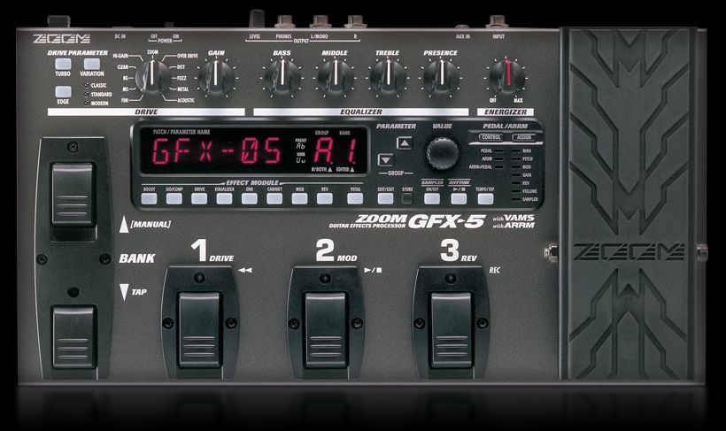 GFX-5 Guitar Effects Processor | Zoom