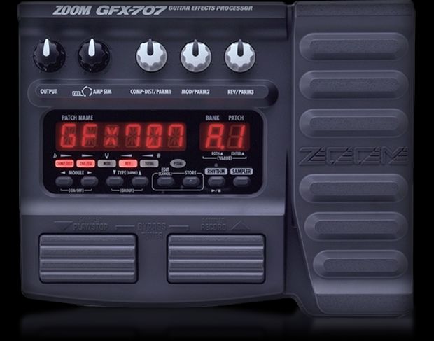 GFX 707 Guitar Effects Processor Zoom