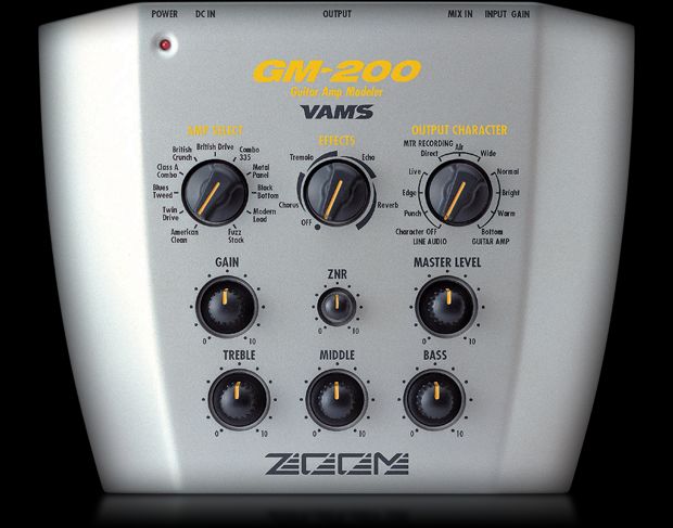 GM-200 Guitar Amp Modeler | Zoom