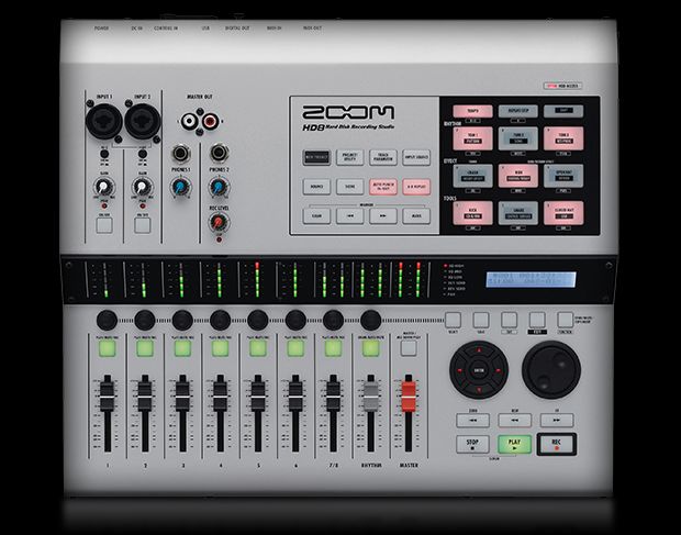 HD8 Hard Disk Recording Studio | Zoom