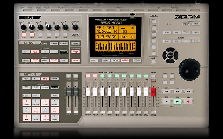 ZOOM マルチトラックレコーダー　MRS-1266