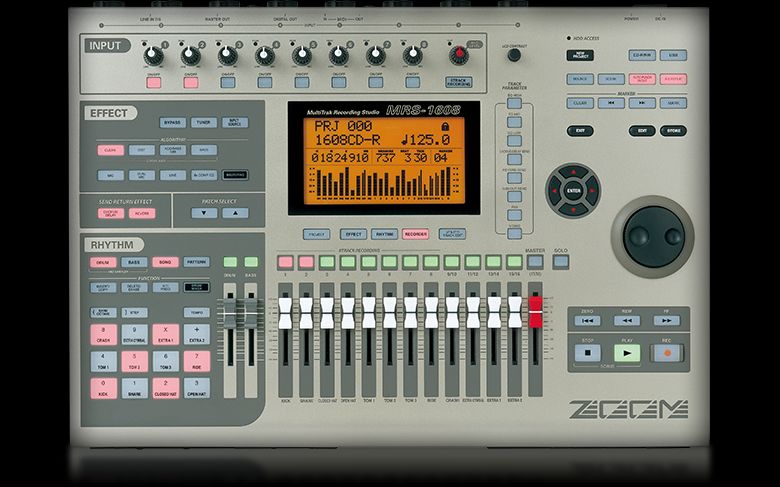 MRS-1608 MultiTrak Recording Studio | Zoom