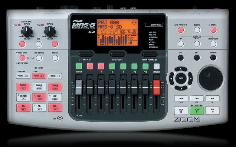 Amazon | ZOOM マルチトラックレコーダー MRS8 | マルチトラック
