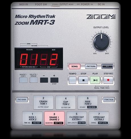 MRT-3 Micro RhythmTrak | Zoom MRT-3 Micro RhythmTrak | Zoom