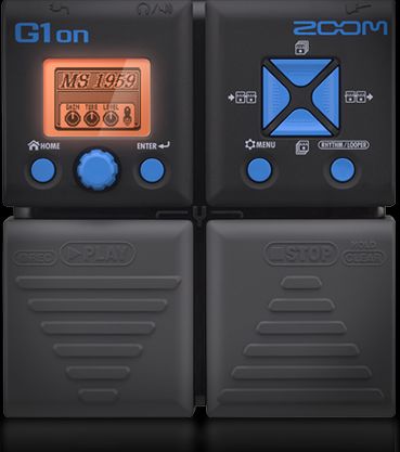 Zoom G1on Guitar Effects Pedal