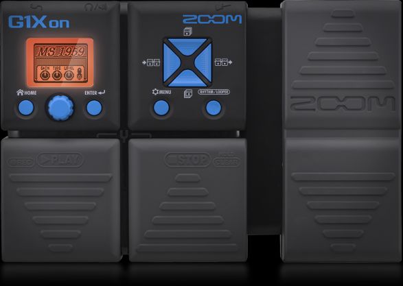 Pedalera Multiefecto Zoom de guitarra G5n