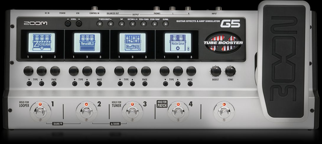 G5 Guitar Effects & Amp Simulator Pedal | Zoom