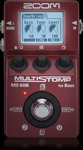 Zoom MS-60B MultiStomp Bass Pedal