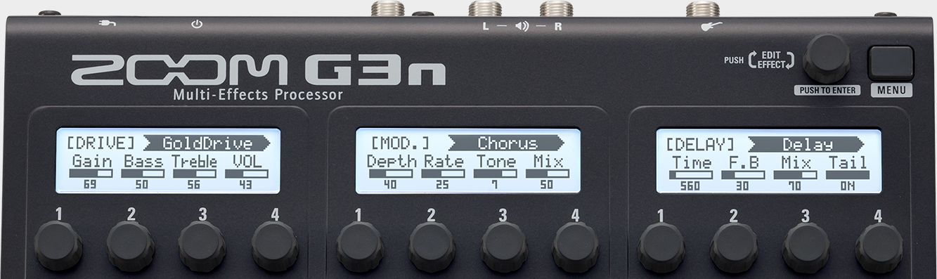 zoom G3n エフェクター