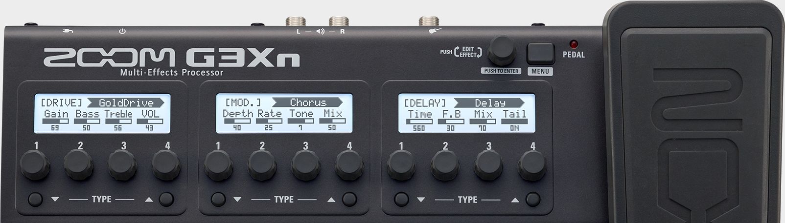 ZOOM G3XN Multi-Effects Processor