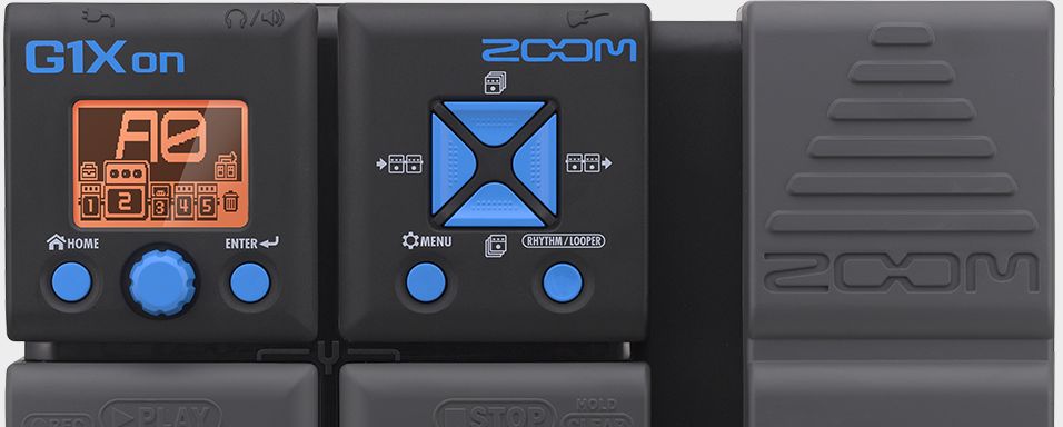 G1Xon Guitar Multi-Effects Processor with Pedal | Zoom