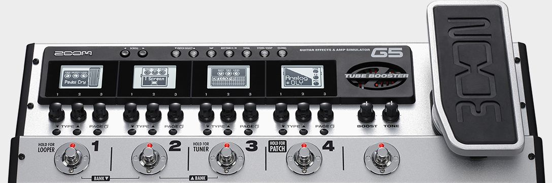 中古品 ZOOM G5 マルチエフェクター/アンプシミュレーター