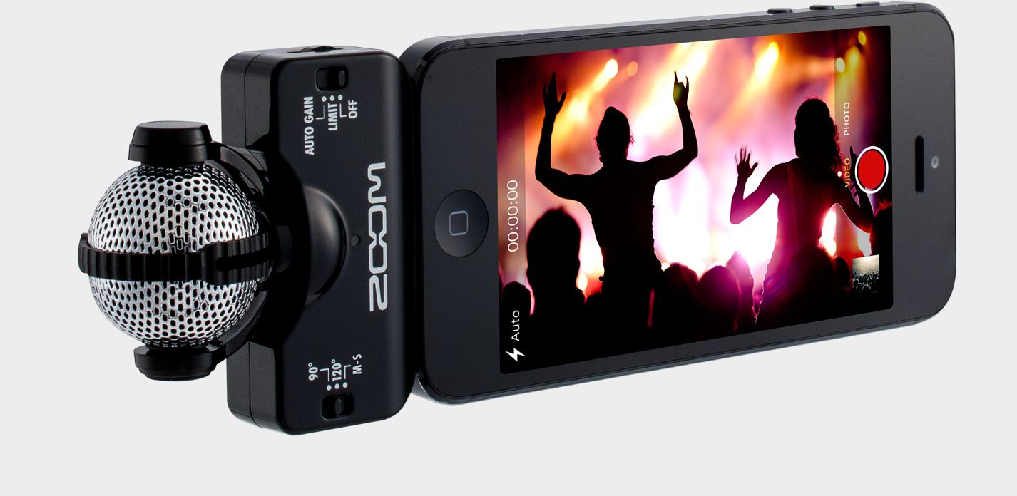 Iq5 Ms Stereo Microphone For Ios Zoom