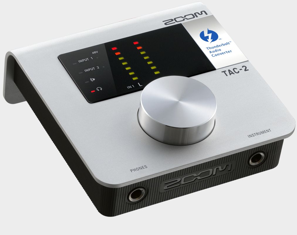 Zoom TAC-2 Thunderbolt Audio Converter - slant left