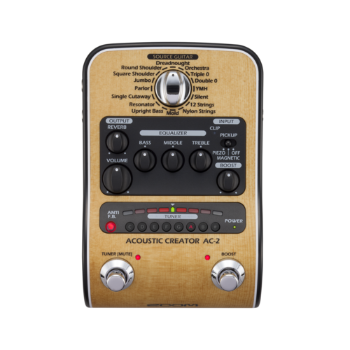 Acoustic cheap guitar processor