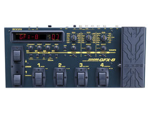 GFX-8 Guitar Effects Processor | Zoom