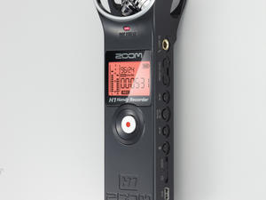 Zoom H1 Handy Recorder - Side Angled