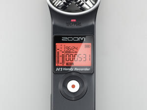 Zoom H1 Handy Recorder - Top View