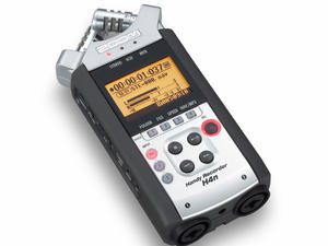 Zoom H4n Handy Recorder: Top slant